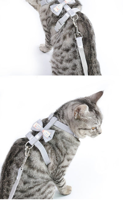 Arnés de Gato con Lazo de Seguridad Ajustable Antiescapes - Image 15