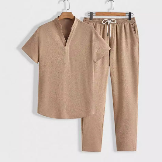 Conjunto Deportivo Casual para Hombre - Estilo Europeo Moderno