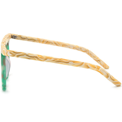 Gafas de Sol Redondas Patchwork Esmerilado Unisex - Image 12