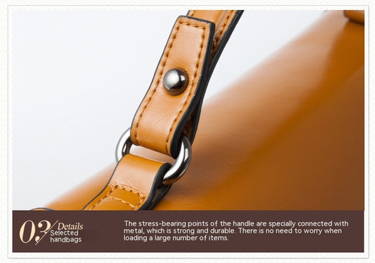 Bolsa de Cuero Genuino para Mujer - Crossbody Versátil - Image 16