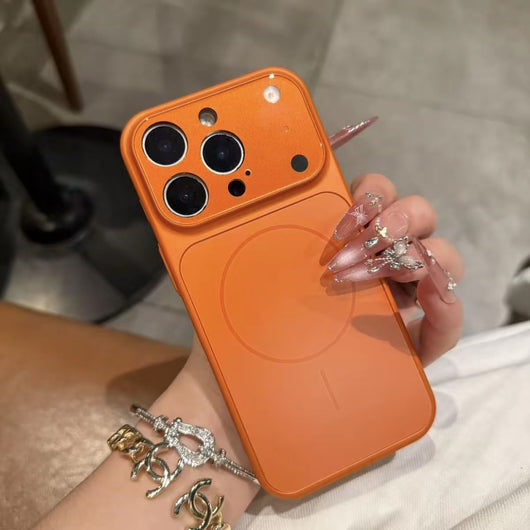 Funda Magnética de Vidrio Esmerilado para iPhone 17, 16, 15, 14, 13 Pro Max con Carga Inalámbrica - Image 6
