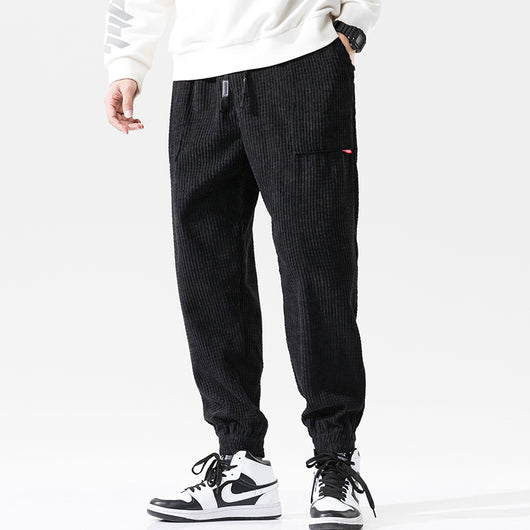 Pantalones de Pana Casual para Hombre - Estilo Deportivo y Profesional - Image 4