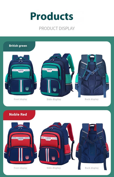 Mochila Escolar para Primaria Grados 1-6, Impermeable y de Gran Capacidad para Niños y Niñas - Image 8