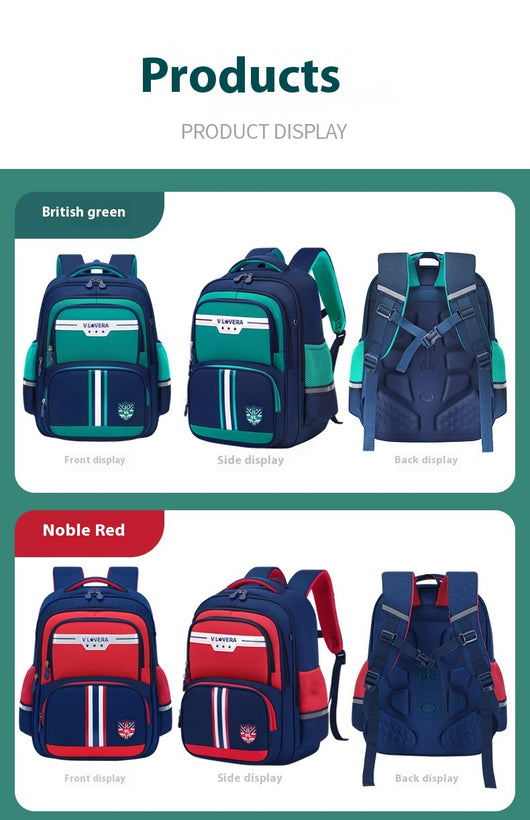 Mochila Escolar para Primaria Grados 1-6, Impermeable y de Gran Capacidad para Niños y Niñas - Image 8