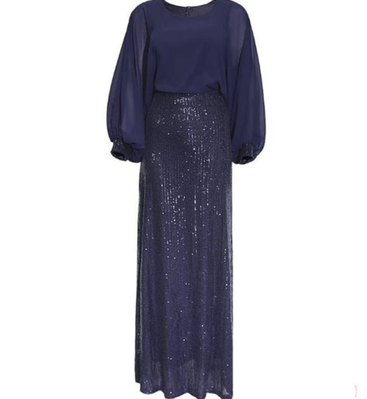 Vestido de Fiesta Elegante con Cuentas Africanas - Talla Grande - Image 12