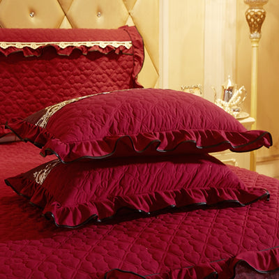 Funda de Almohada Acolchada con Encaje Reforzada - Image 16