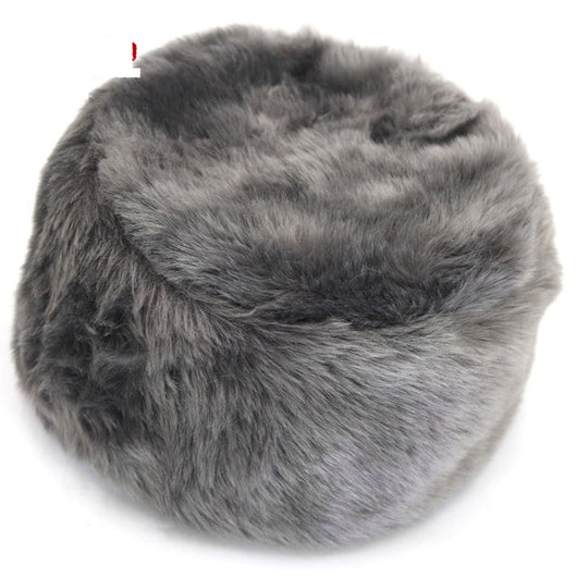 Gorro de Piel de Conejo Elegante para Invierno - Estilo Europeo y Americano - Image 7