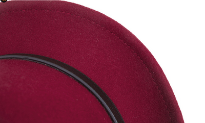 Sombrero Caballero Británico de Lana Pura con Ala Corta Enrollada - Otoño e Invierno - Image 26