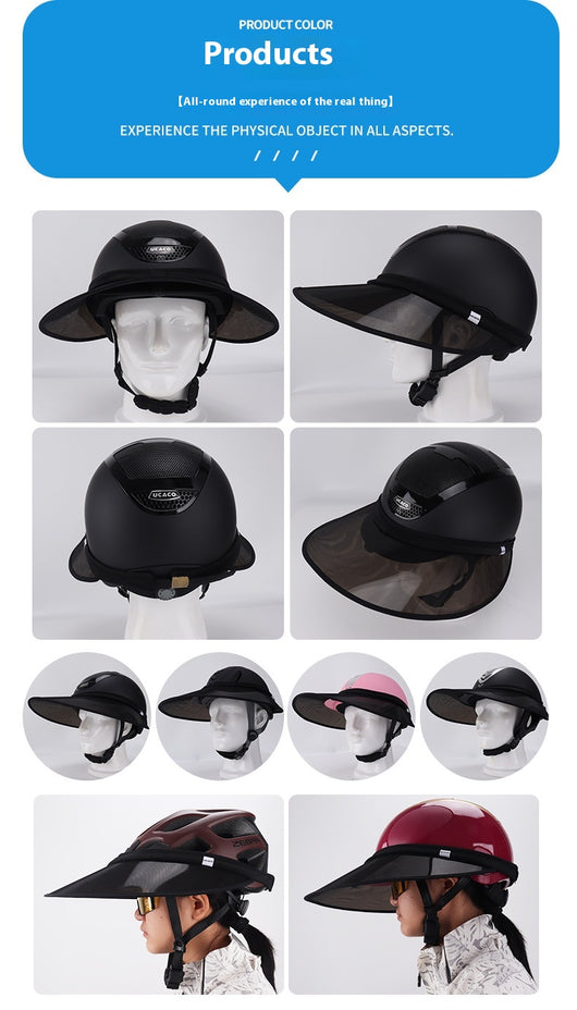 Casco Ecuestre de Protección con Visera Solar - Image 14