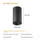 7 W Warm Light 3000K All Black
