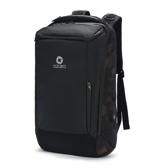 Mochila de Viaje Impermeable Multifunción con Compartimento para Laptop 17 Pulgadas
