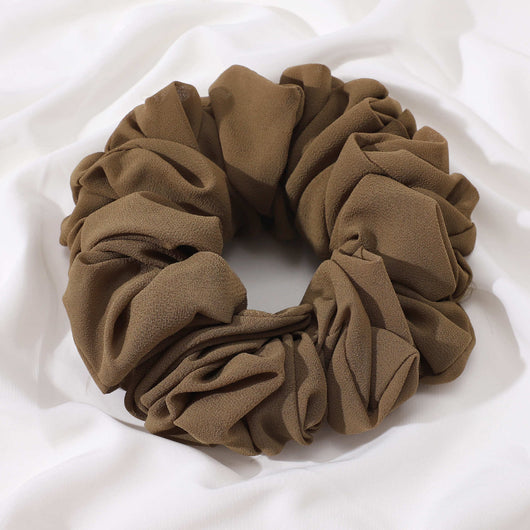 Coletero de Chifón Perla con Flor para el Cabello en Color Puro - Image 20