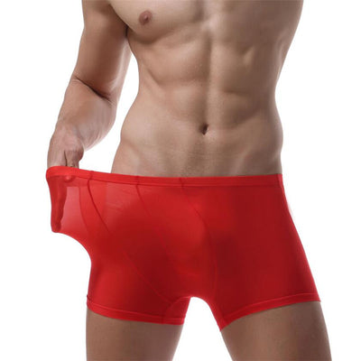 Calzoncillos Ice Silk Transparentes con Elástico Cómodo para Hombre - Image 10