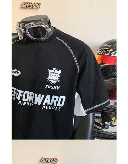 Camiseta Deportiva Suelta Cuello Redondo Manga Corta para Hombre - Image 20