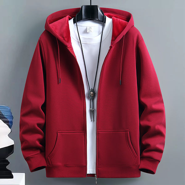 Cardigan Hoodie Holgado para Hombre - Perfecto para Otoño e Invierno