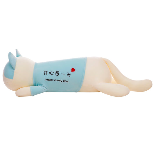 Almohada Larga Gato Adorable - Cojín Sofá Peluche Confortable - Image 6