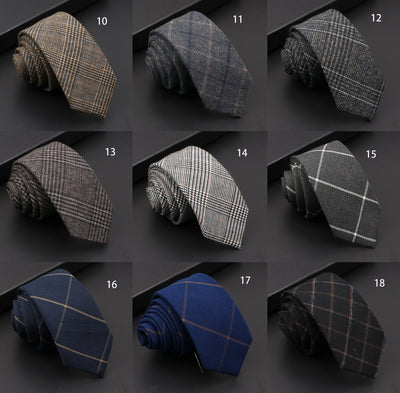 Corbata de Lana Artificial Estilo Coreano - Accesorio Casual Versátil - Image 31