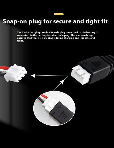 Cargador de Batería Litio 800mA con Protección Contra Sobrecarga e Indicador LED - Image 10