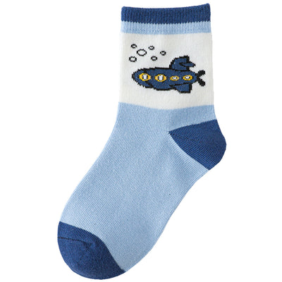 Calcetines Infantiles Estampado Barco para Primavera y Otoño - Image 13
