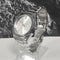 Reloj de Hombre Acero Inoxidable Cuarzo Esfera Grande con Pantalla Luminosa Nocturna