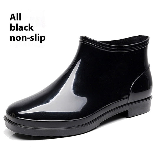 Botas de Lluvia Impermeables Talla Grande - Corte Bajo Antideslizante - Image 6
