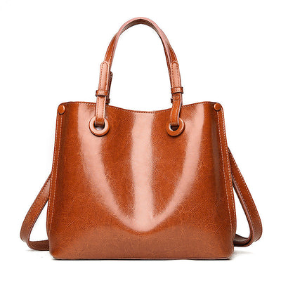 Bolso Coreano de Cuero Suave con Gran Capacidad - Image 8