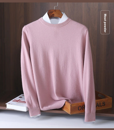 Suéter Escote V Lana Estilo Coreano - Polera Base Versátil - Image 36