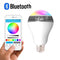 Foco LED Inteligente Bluetooth E27 con Parlante Integrado