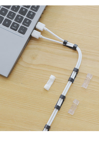 Organizador Adhesivo de Cables y Cordones - Clips de Sujeción para Gestión de Cableado - Image 3