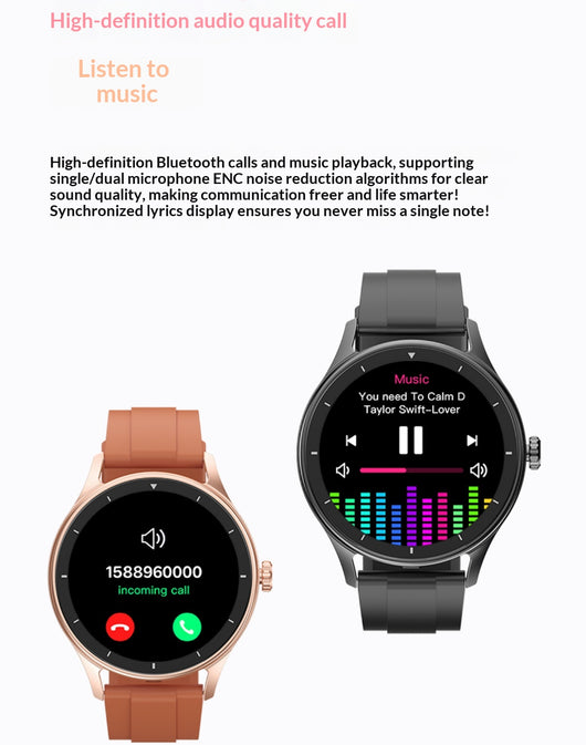 Reloj Deportivo Bluetooth con Doble Correa de Acero Inoxidable Pulido - Image 15