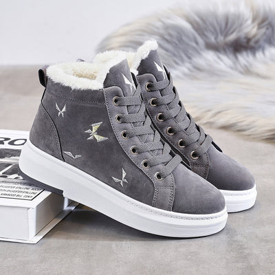 Zapatillas de Terciopelo con Paneles - Estilo Urbano Moderno - Image 10
