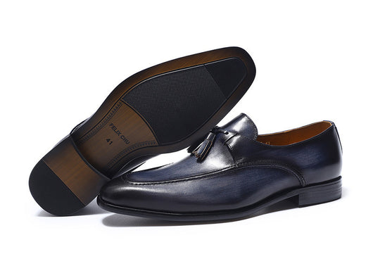 Zapatos Casuales de Cuero para Hombre con Borlas - Estilo Ejecutivo - Image 14