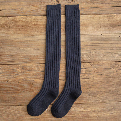 Calcetines Largos Estilo Universitario Clásico - Image 4