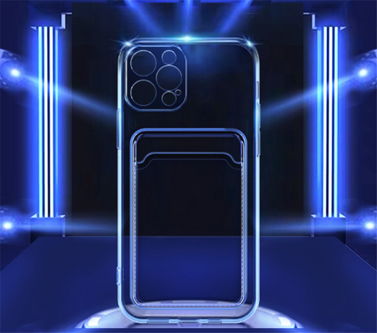 Funda Transparente para Móvil con Protección Anti-amarillamiento y Ranura para Tarjeta - Image 8