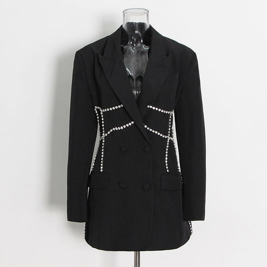 Vestido Sastre Corto Doble Botonadura - Diseño Elegante y Versátil