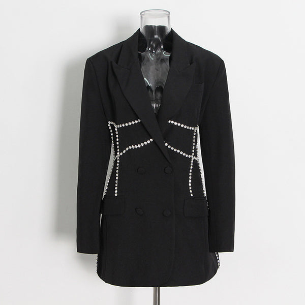Vestido Sastre Corto Doble Botonadura - Diseño Elegante y Versátil