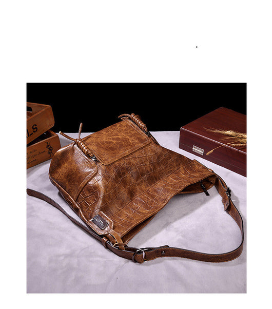 Bolsa Bandolera Asimétrica Estilo Bucket para Mujer - Image 5
