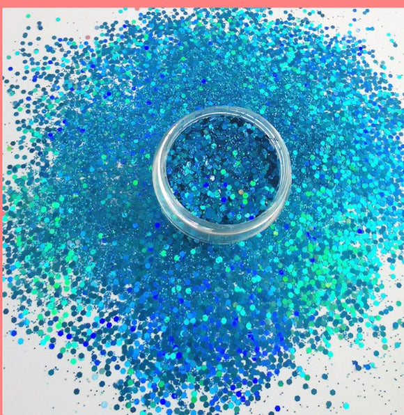 Polvo Brillante Mixto para Decoración de Uñas