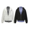 Sudadera Tipo Americana con Efecto Dos Piezas a Cuadros para Hombre