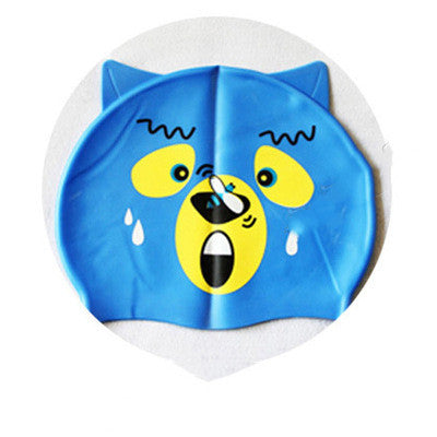 Gorro de Natación de Silicona para Niños con Dibujos Animados - Image 25