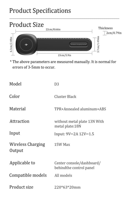 Cargador Inalámbrico Magnético Multifuncional para Celular - Image 12