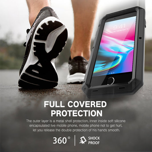 Funda Protectora para Celular con Marco de Metal Antigolpes - Image 2