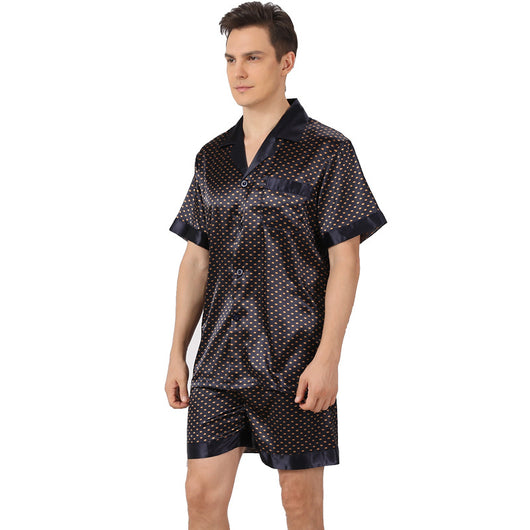 Pijama Corto Estampado para Hombre - Comodidad de Verano - Image 6
