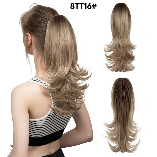 Peluca de Seda Larga con Ondas Suaves para Mujer - Image 17