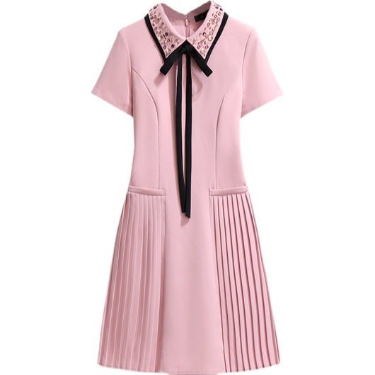 Vestido Midi Estilo Occidental con Cuentas - Romántico y Elegante - Image 7