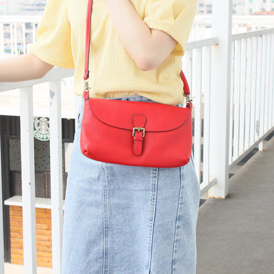 Bolso Bandolera de Cuero Vacuno para Mujer - Image 5