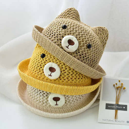 Sombrero de Paja para Niña - Protección Solar Playa Verano - Image 13