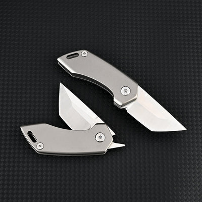 Cuchillo Táctico de Aleación de Titanio Portátil Multiusos con Abreador - Image 8