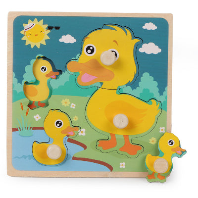 Tablero de Motricidad Fina con Clavijas de Madera para Niños - Image 8