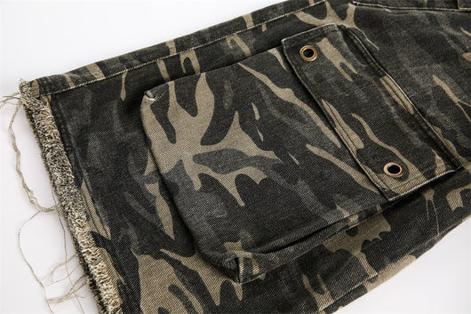 Pantalones Cortos Cargo Camuflaje para Hombre - Deportes y Aventura - Image 12